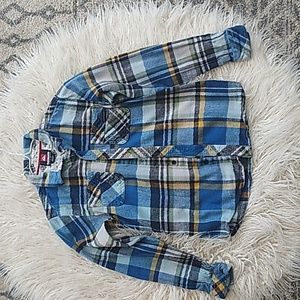 Quicksilver button down, youth size Medium (12-14)